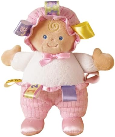 Taggies Baby Doll Huggable Plush Soft Toy with Sensory Tags