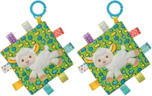 Taggies Crinkle Me Baby Toy, Sherbet Lamb