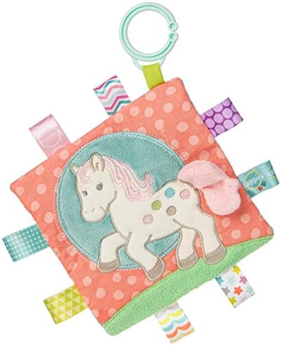 Taggies Soothing Sensory Crinkle Me Toy with Baby Paper and Squeaker